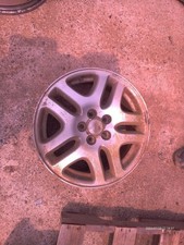 Wheel 16x6-12 Alloy 10 Flat Spoke Silver Inlay Fits 00-04 Legacy 1121954