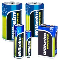 Alkaline Batterien Universal Wilhelm Aa Mignon Aaa Micro 9V Block C Baby D Mono