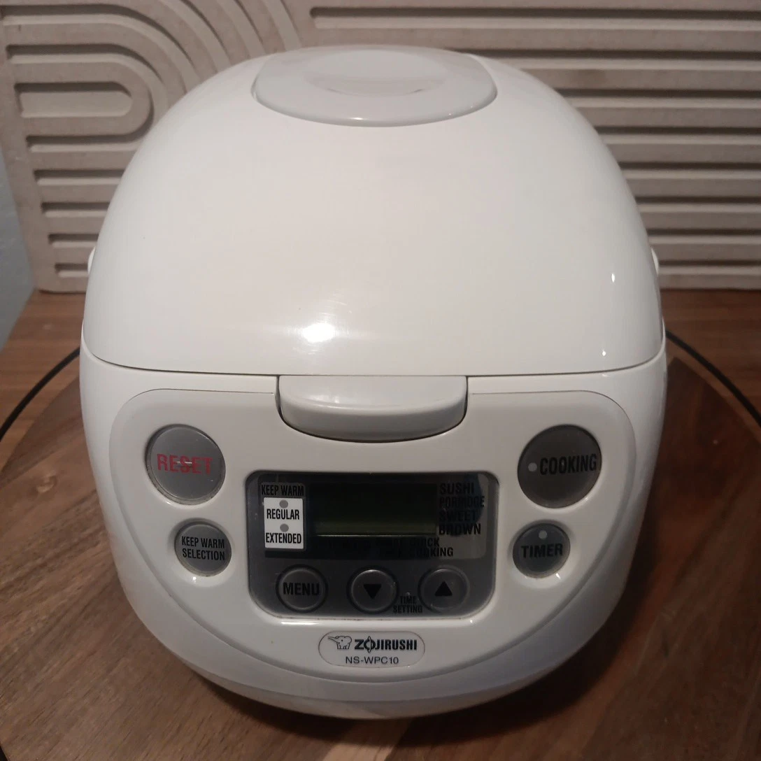 Zojirushi NS-WPC10 Rice Cooker Warmer 5.5 Cups - Tested/Works