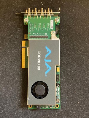 AJA CRV88-9-S-R0 PCIE EXPRESS GEN 2.0 8-LANE GRAPHICS CARD
