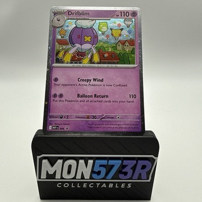 Pokémon TCG Drifblim MEP 006 Black Star Promo