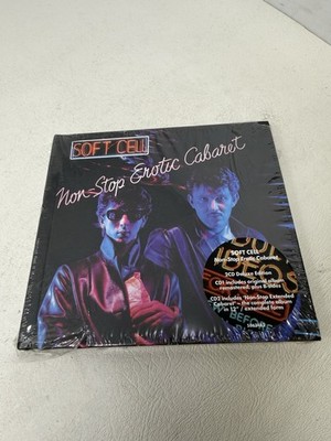 Soft Cell - Non-Stop Erotic Cabaret Hardcover Bookpack 2xCD NEW/damaged