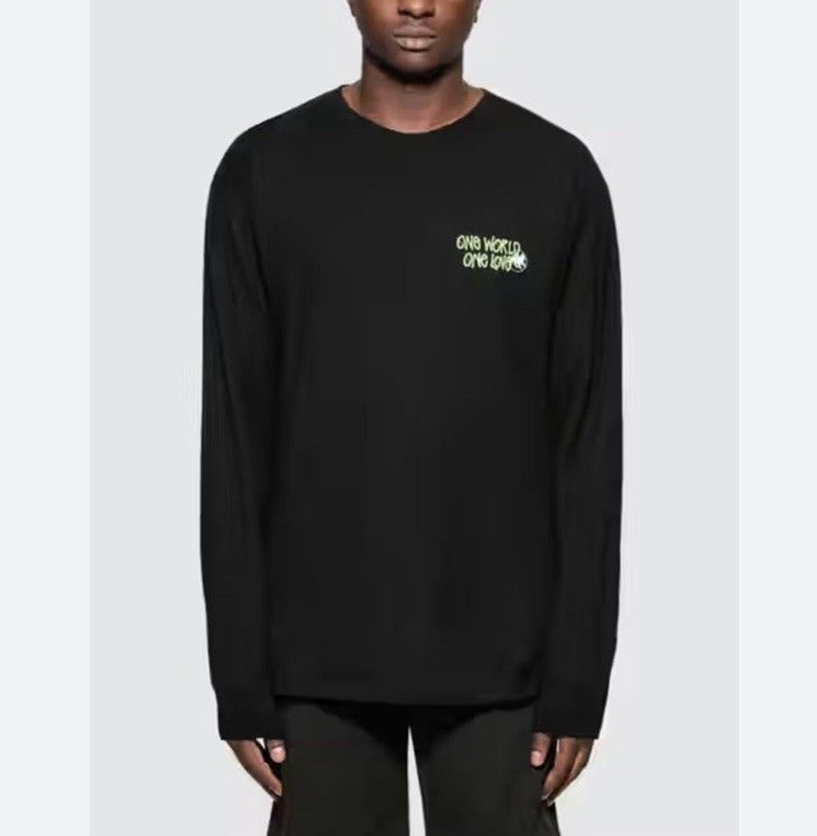 Stussy One World One Love Graphic Shirt Streetwear Bob Marley Sz S 