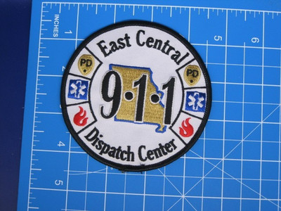 Missouri East central Dispatch Center 911 patch