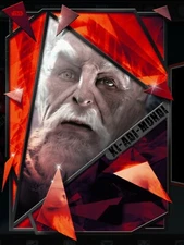 KI-ADI-MUNDI FRACTURED BLACK Wave 2 LOCK ON Topps STAR WARS CARD TRADER