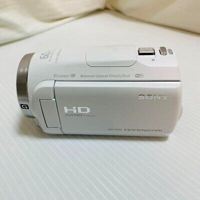 SONY HDR-CX680(W) Camcorder with accessories 2.51 megapixels USED