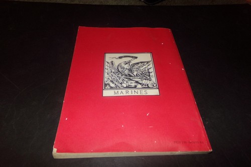 Vintage United States Marines 150 Landing Book 1800-1934 Typed Captain Ellsworth - Bild 2 von 7