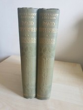 Antique Centenary Edition David Copperfield Cherles Dickkens 1911,vol-1&2