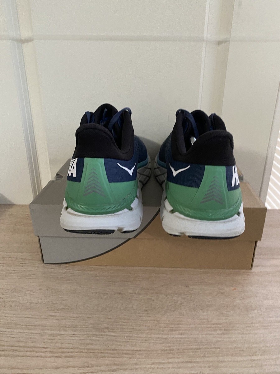 Hoka One One Clifton 7 1110508 MOAN Blue Green MEN Running Shoes- SZ 9.5 Hoka One One Clifton 7 1110508 MOAN Blue Green MEN Running  main image 4