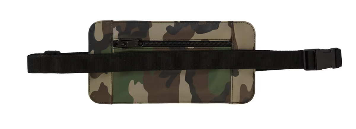 Supreme Leather Waist / Shoulder Pouch Woodland Camo SS19 Brand 