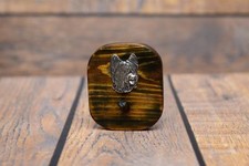 Briard type 2 - hanger with image of a dog, wood, high quality, Art Dog Type 2