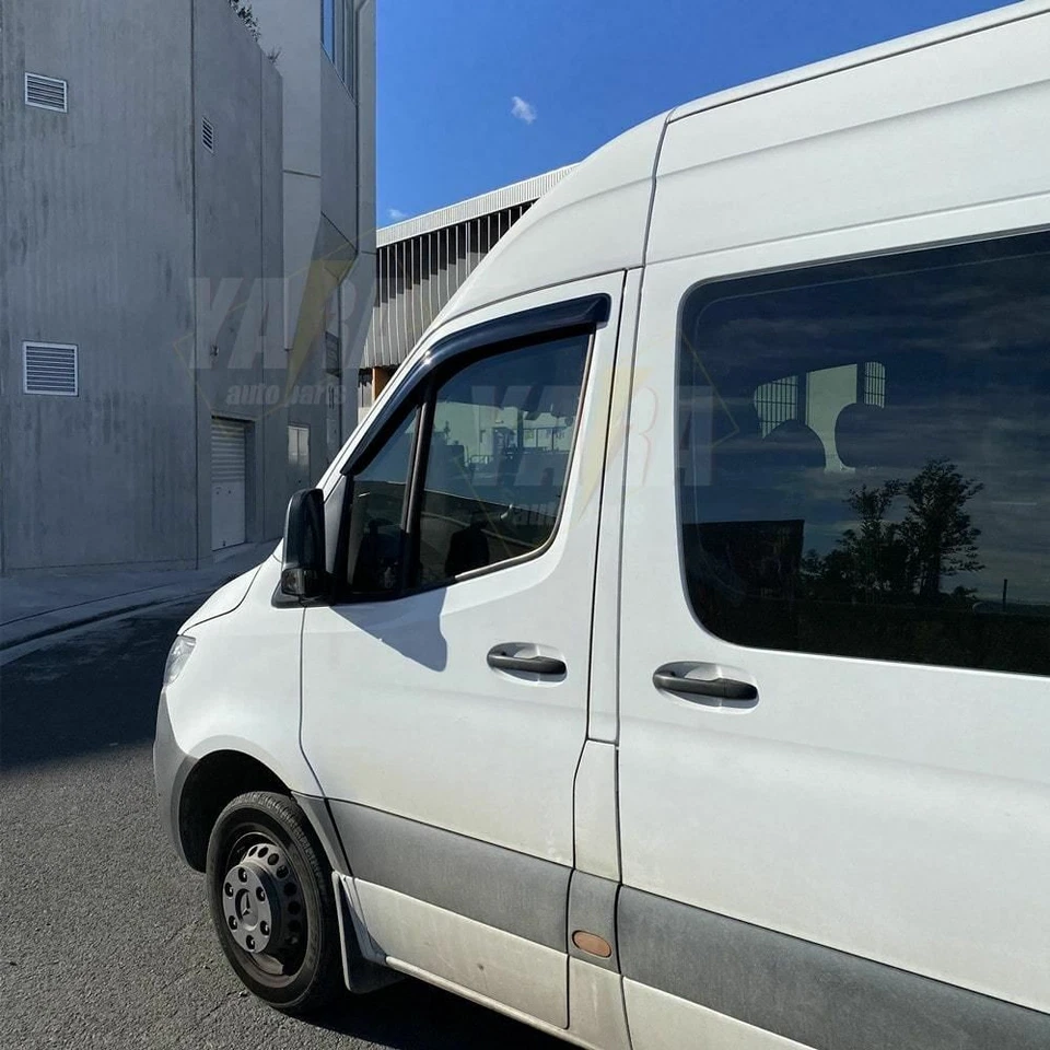For Mercedes Benz Sprinter 2006+ Weathershields Weather Shields Window Visors - Image 4 of 4
