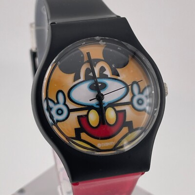 Disney Time Works Watch Mickey Mouse 33mm Case Unisex Theme Park Edition Quartz