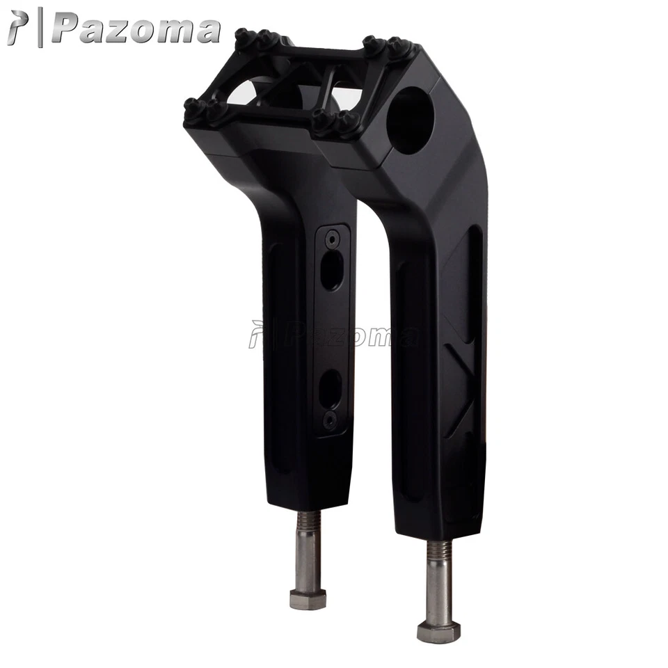 Elevador de manillar de 4" 6" 8" 10" 12" 14" para Harley Softail '18-Up FLSL Foto 3 de 4