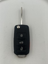 Oem Volkswagen Flip Key Fob Remote 4 Button Cut