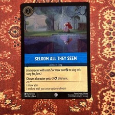 Disney Lorcana Seldom All They Seem Full Crimp Error