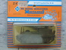 Roco Minitanks NEW 1/87 WWII US M-40 155mm Self Propelled Howitzer Lot 5124