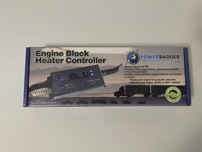 Power Badger Engine Block Heater Controller Block Heater Timer Engine Heater