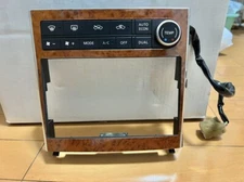 INFINITI 2005-2007 G35 Double DIN Console Panel 2 DIN Dual A/C WOOD Skyline V35