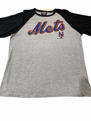 Preowned Stitches MLB New York Mets T-Shirt Size Large C3