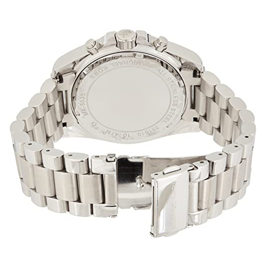 Michael Kors MK5535 Bradshaw Chronograph Silver Bracelet Michael Kors MK5535 Bradshaw Chronograph Silver Bracelet