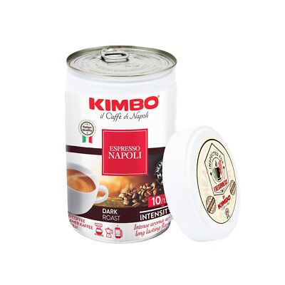 Kimbo Espresso Napoli Ground Coffee 8.8 oz Authentic Italian Dark Roast