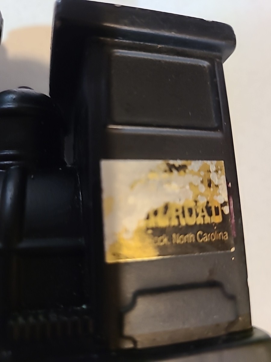 国鉄　釣り銭　コインボックス　鉄道グッズ　鉄道　アンティーク Vintage Train Black Metal Coin Bank Old Western Train Engine