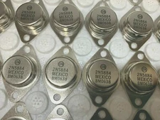 5 Pieces | 2N5884 25A 80 V PNP Bipolar Power New Original ON