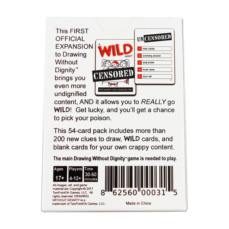 Drawing Without Dignity: Expansion Pack 1 to the Original Adult Party Game - Image 3 of 4