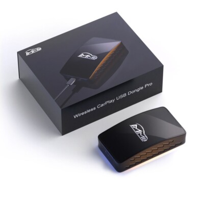 MMB Pro Wireless CarPlay Android Auto Adapter, Netflix Youtube Mirrorlink iOS 17