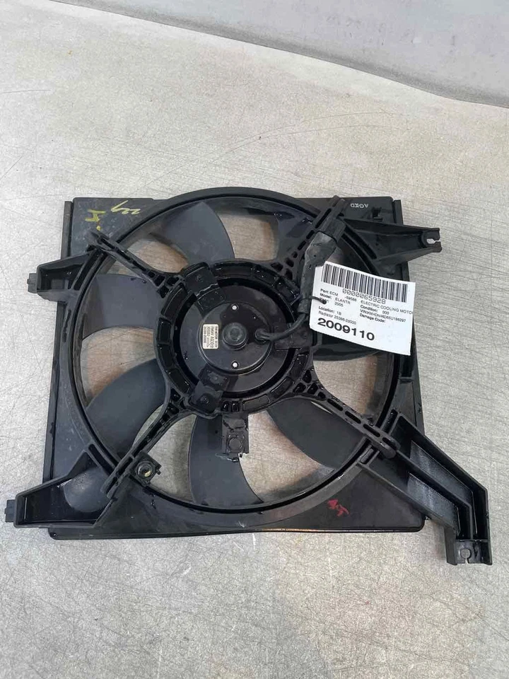 Conjunto de ventilador de motor de refrigeración 25386-2d000 OE para HYUNDAI ELANTRA 2001-2006 Foto 3 de 4