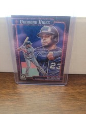 2021 Panini Donruss Optic Diamond Kings Blue Velocity /99 Nelson Cruz #6