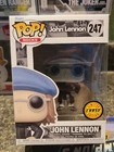 Funko Pop! Rocks - John Lennon Chase #247 Funko Shop Exclusive MINT fast Ship