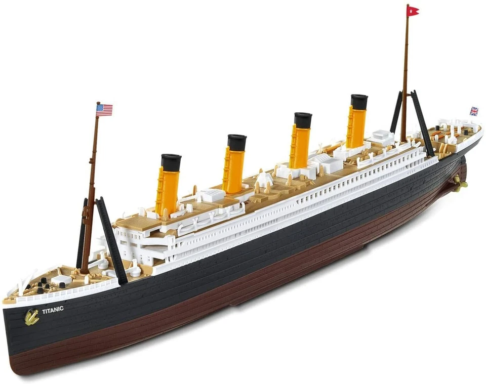 Doyusha 1/1000 Plastik Modellbausatz R.M.S Titanic farbcodiert aus Japan 8993 - Bild 3 von 4