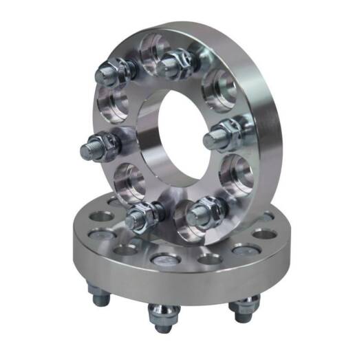 2Pcs 25mm 6x139.7mm-6x139.7mm Wheel Spacers 12x1.25 For Nissan Patrol GQ GU - Picture 1 of 8