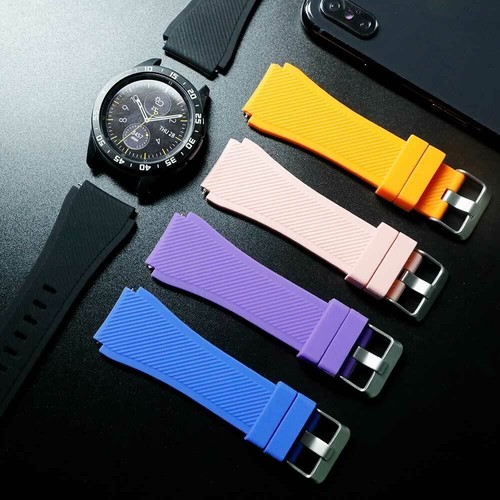Cinturino di ricambio Samsung Gear S3 Frontier/Classic Huawei watch gt/gt2 amazfit bip - Foto 5 di 6