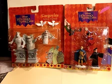 DISNEY'S  The Hunchback of Notre Dame Gargoyles 3pc Set & Figures Set  By Mattel