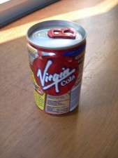 Virgin Cola Mini Can, 150 ml Unopened from Discontinued Virgin Airlines