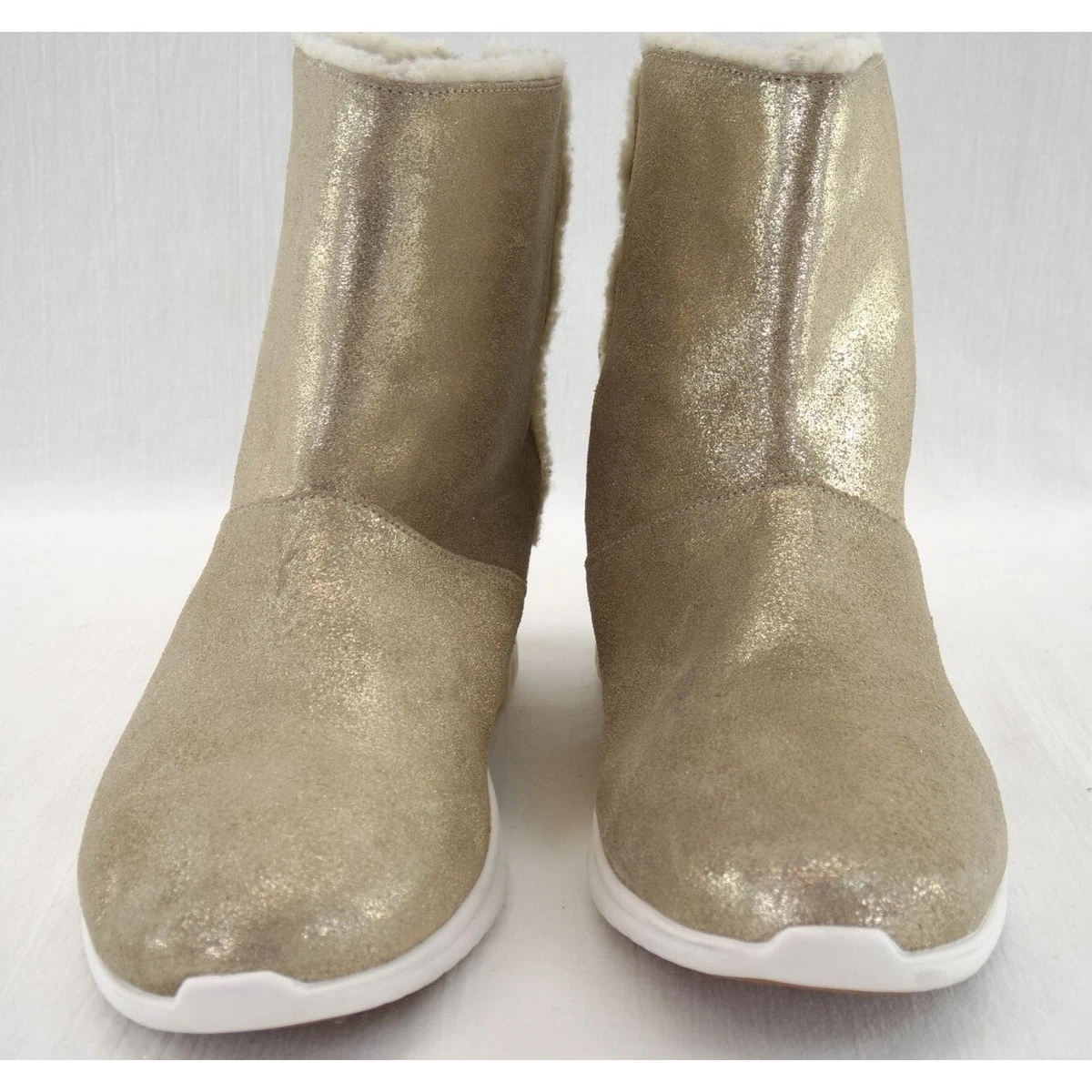 NWOB Cole Haan StudioGrand OS Boots sz 7 Gold Waterproof eBay