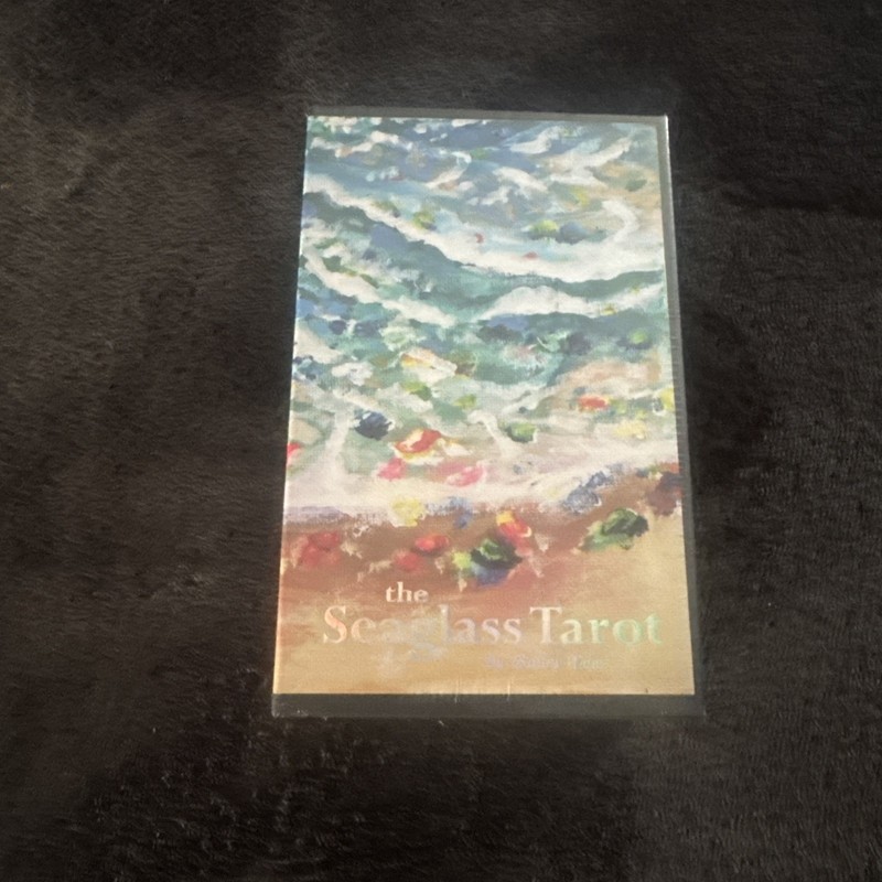 SeaGlass Tarot by Bailey Noles Stained Glass Tarot Deck Kickstarter OOP sealed