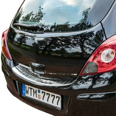 Ladekantenschutz Edelstahl chrom passend für OPEL CORSA D | 2006-2014