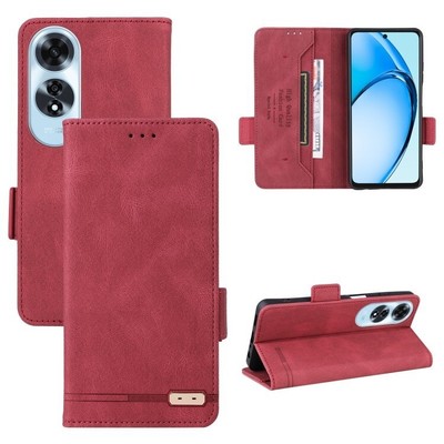 For OPPO A60 Magnetic Clasp Leather Phone Case cover shell