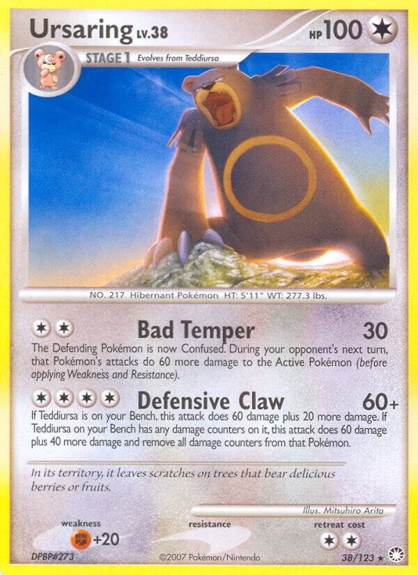 Ursaring Rare Mysterious Treasures 38/123 MP