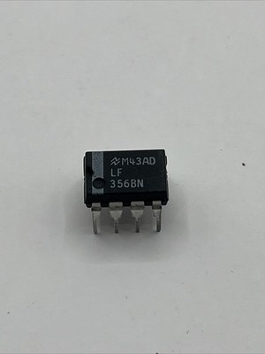 LF356BN - National Semi - Operational Amplifier, 1 Func, PDIP8 NOS  ( 6  Pcs