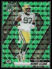 2025 Panini Mosaic #84 Kenny Clark Mosaic Green