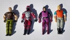(G55) HASBRO 1990'S ARAH GIJOE ACTION FIGURE 4PC LOT #2, COOL!!!