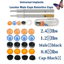 US Implant Universal Dental Retention Caps Insertion Extraction Remove Core Tool