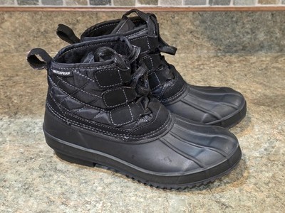 Womens Size 6 Totes Waterproof Duck Boots Winter Snow Rain Cold Weather 