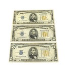 Series of 1934 United States $5 North Africa Emergency Notes Lot of 3 #C929-4 — photo 1