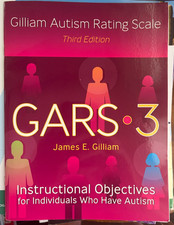 Gilliam Autism Rating Scale (GARS-3) ? Instructional Objectives